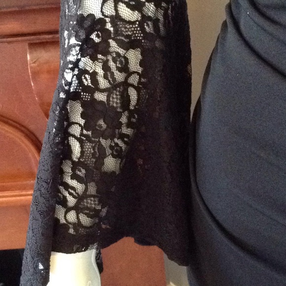 Women's INC black formal dress clothes small new - Picture 3 of 4